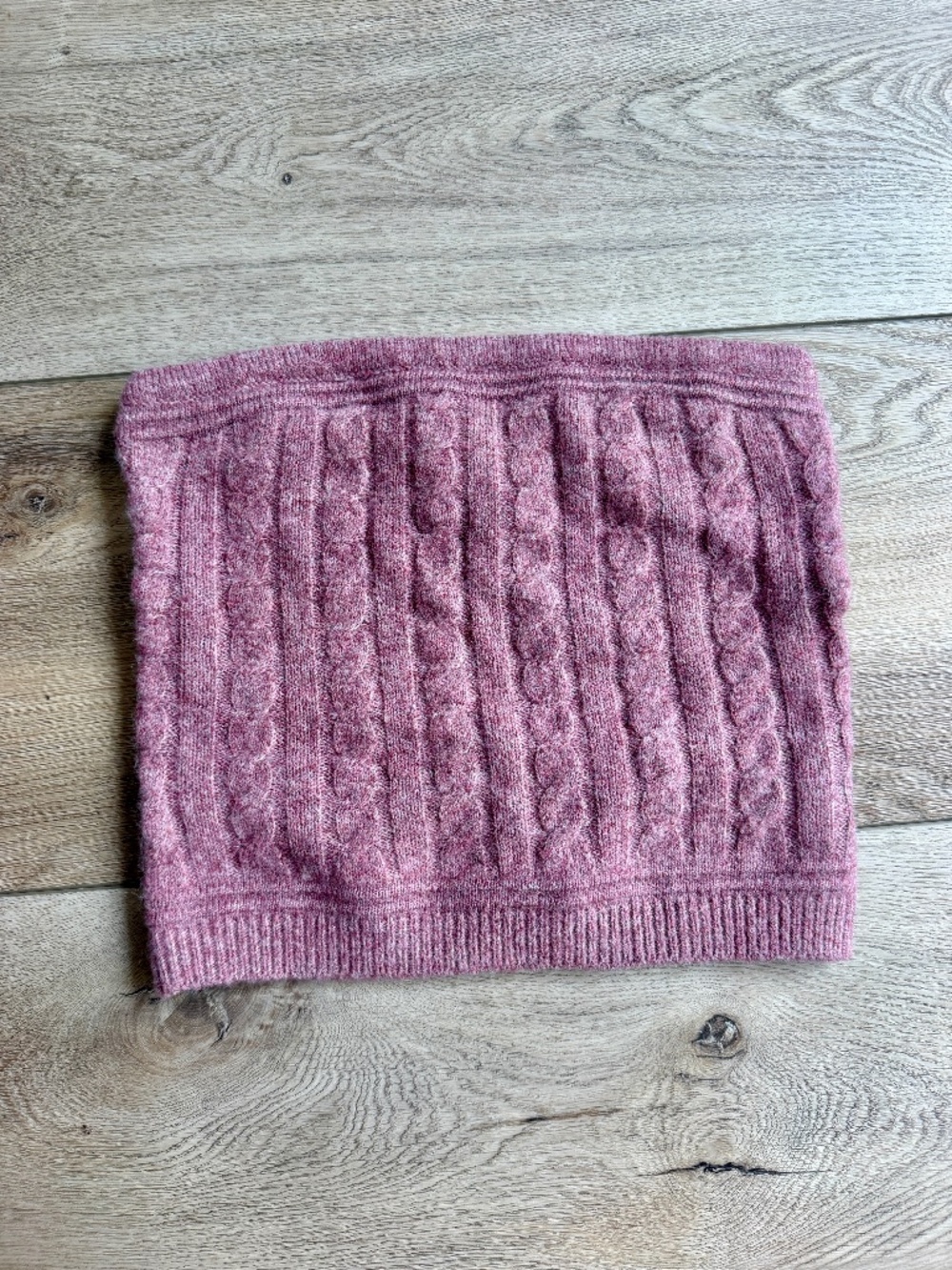 American Eagle AE Whoa So Soft Tube Sweater  Knit Tube Top | XS Pink
